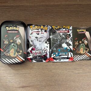 Pokemon White Flare and Black Bolt Card Set